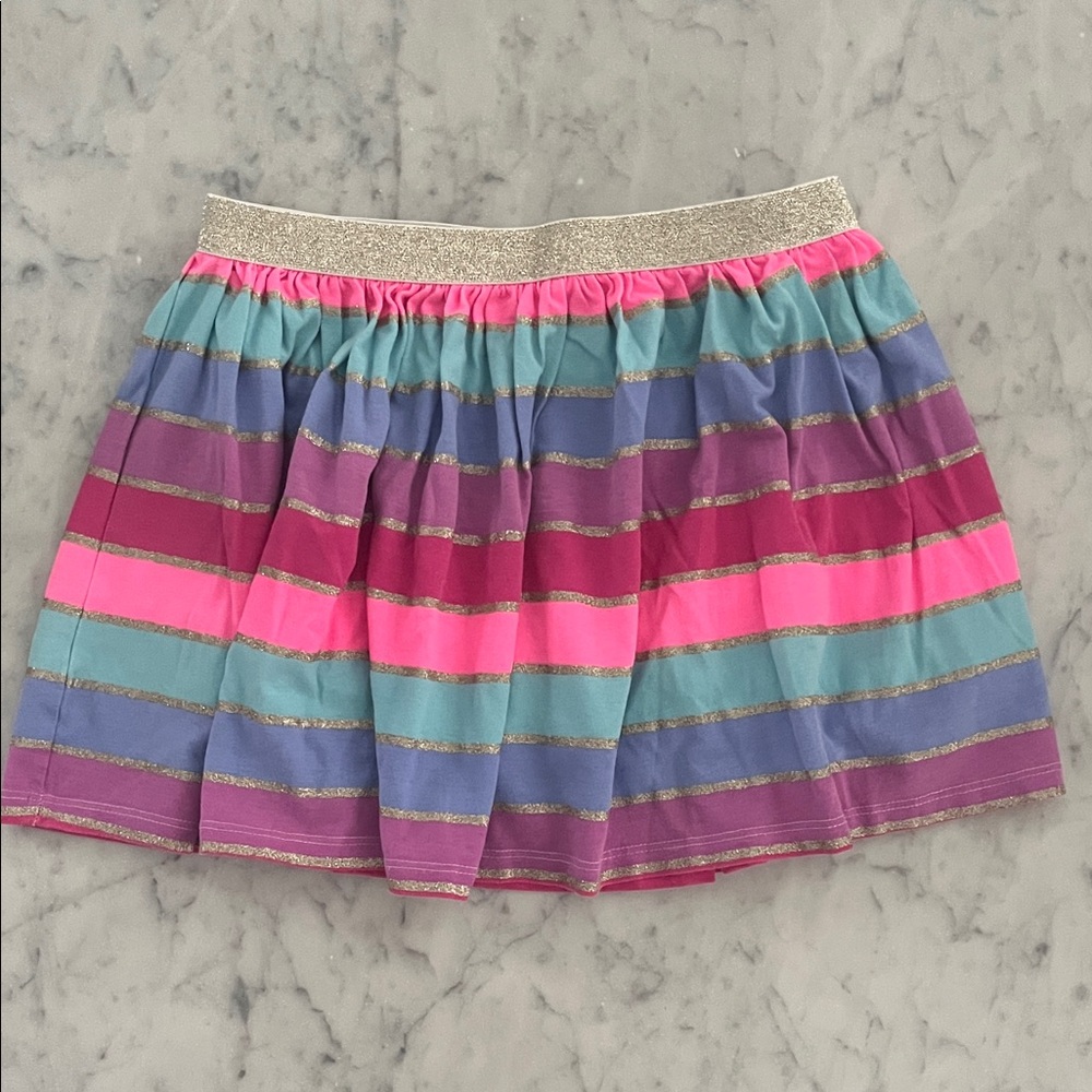 Isaac Mizrahi Vibrant Striped Skirt